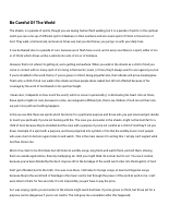 Be Careful Of The World.pdf